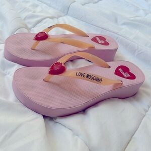 Moshino Flip Flops
